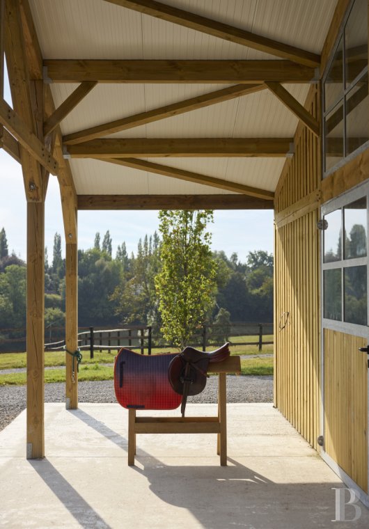 En Pays d’Auge, non loin de Lisieux, une ancienne ferme du 19e siècle transformée en paradis équestre - photo  n°18